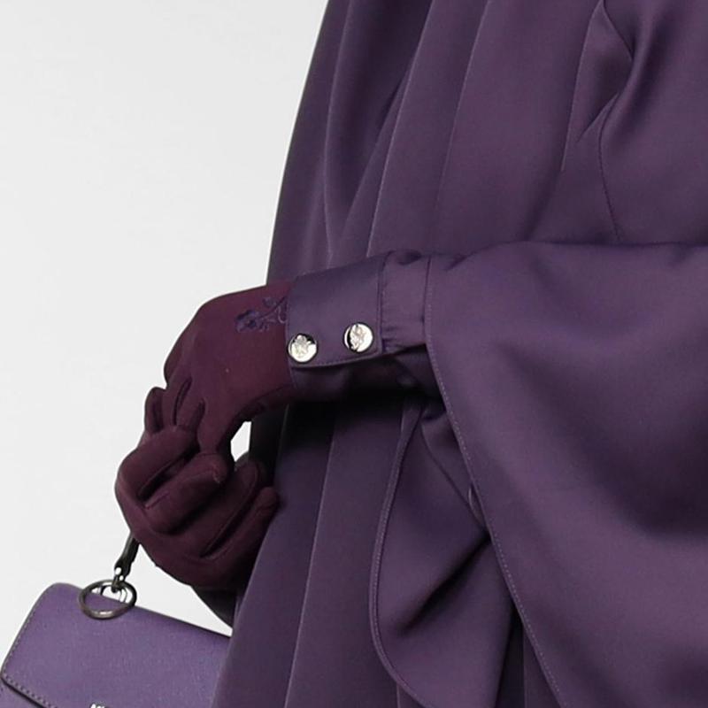 Bisht Abaya with Snap Buttons - More Colours - Womens Prayer Dress Zipper Pockets Wudu Friendly Abaya 48 to 64 Modest Fashion Women’s Islamic Clothing 4