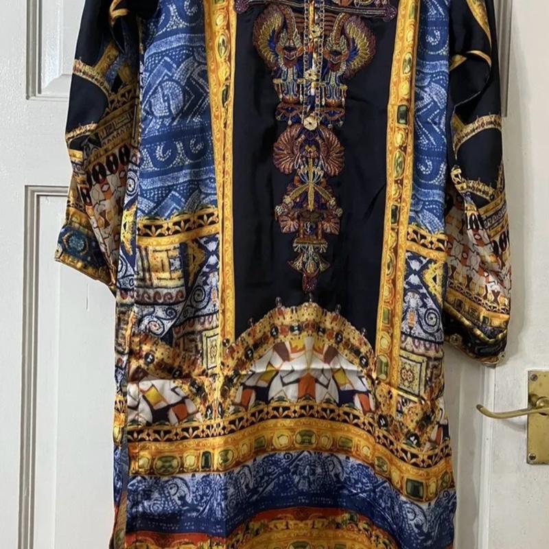 Silk kurta  beautiful with gotta work 0