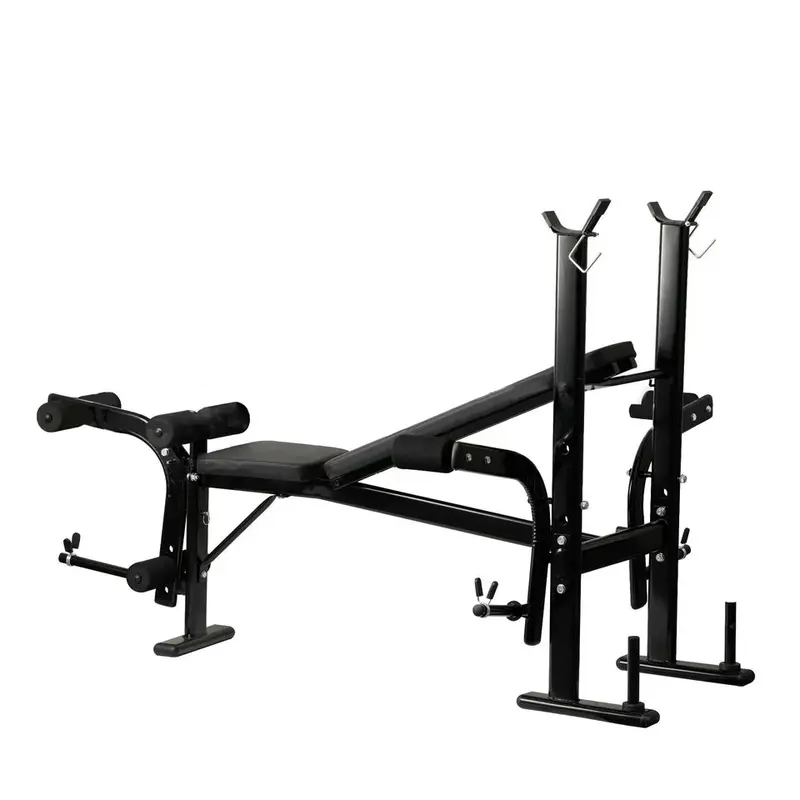STRONGWAY™ Multi Gym - Adjustable Weight Bench with Barbell Rack (Foldable) 1