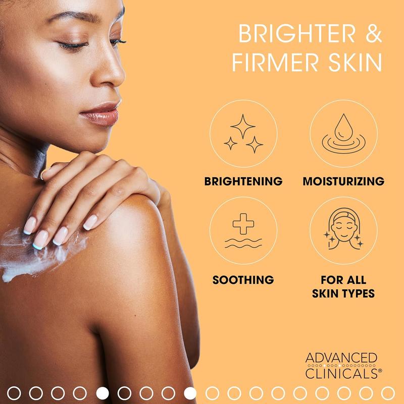 advanced clinicals vitamin c cream Anti-aging, brightening | Age spots, dark spots on face, hands, body | 16oz lotion Body Care Coconut Skin Repair Aloe Aloe Vera Moisture Green Tea 3