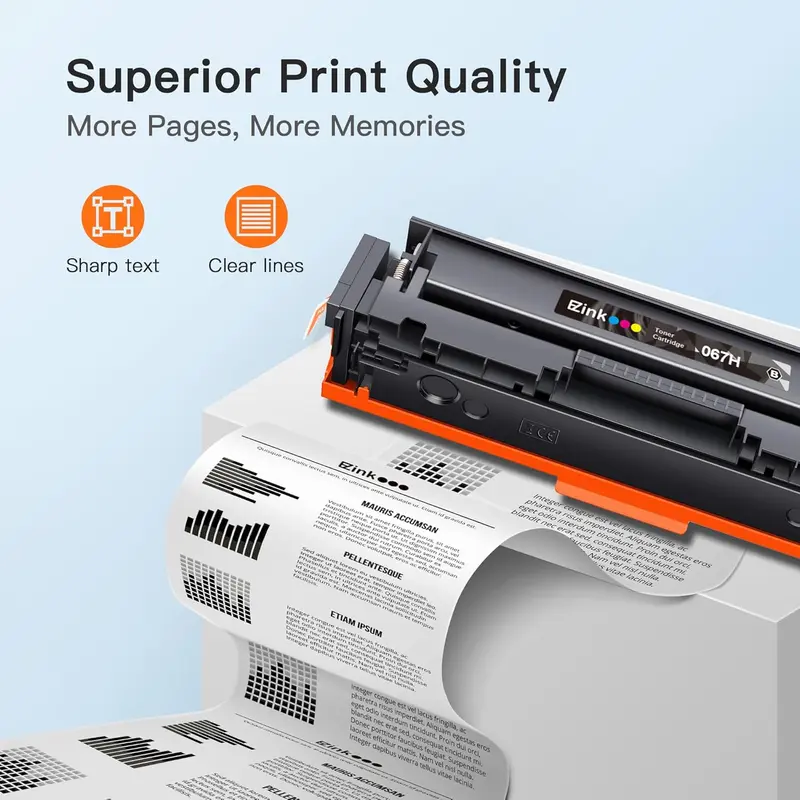 TRAHOO-Compatible 067H 067 Black Toner Cartridge Replacement for Canon 067H 067 CRG-067 High Yield to use with Canon imageCLASS MF656CDW MF654CDW MF653Cdw LBP633CDW Printer with Chip (2 Pack) 2