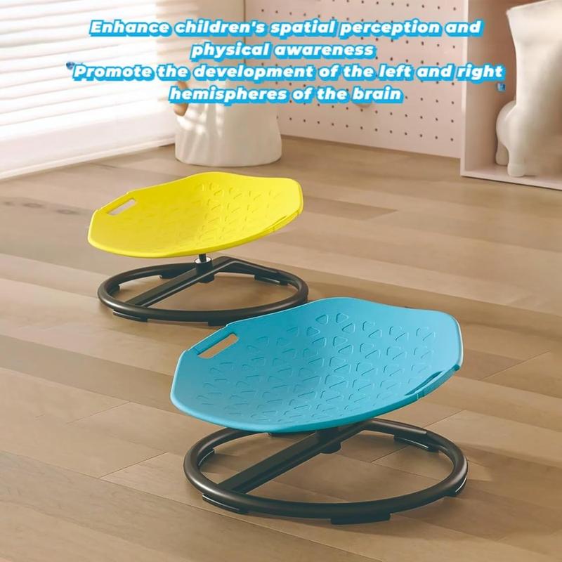 Product Introduction of MOONLAND 2025 NEW UPDATED MODEL - Children's sensory swivel chair with handle for autism, SEN and balance development - Non-slip base - Suitable for children from 3 years old 6