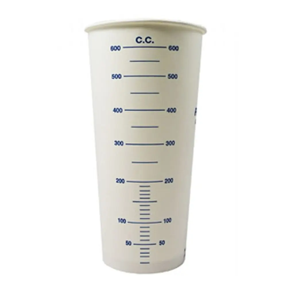 Starchem 600ml Paper Paint Mixing Cup - Perfect for Mixing and Storing Paint