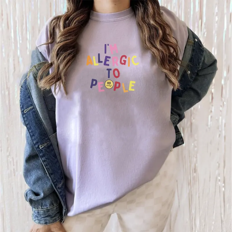 I'm Allergic To People Women's T-shirt 2
