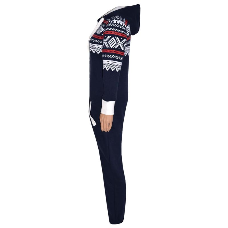 A2Z 4 Kids Fleece Onesie Girls Boys Aztec Snowflake Print All In One Jumsuit Playsuit Nightwear New Age 5-13 Years 3