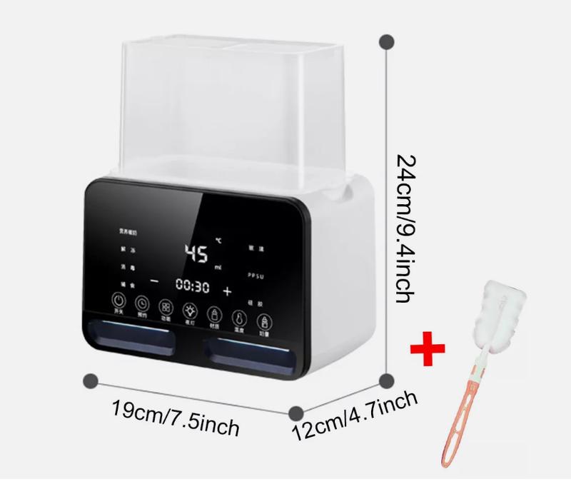 Product Introduction of Baby Bottle Warmer Steriliser Fast Milk Warmer with LCD Display and Timer UK 1