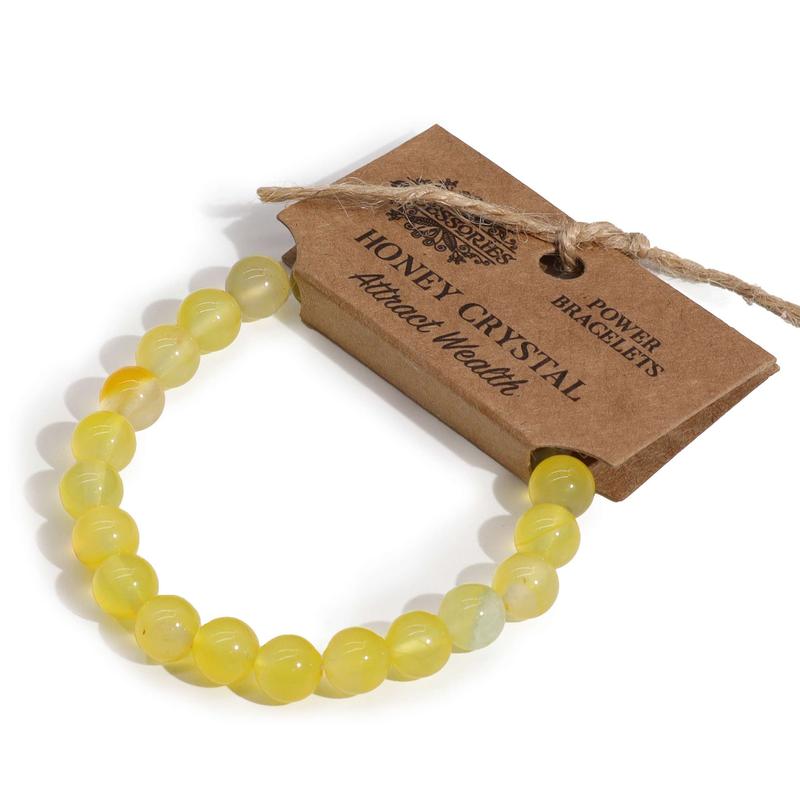 Power Bracelet - Honey Crystal 1