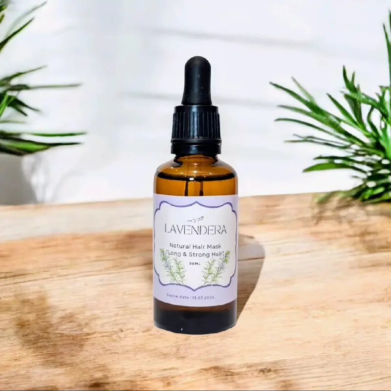 Long And Strong Hair Natural Hydrating Hair  Mask Aromatherapy Haircare Comfort Conditioner ros mary oil hair  care hair  growth hair  care 3