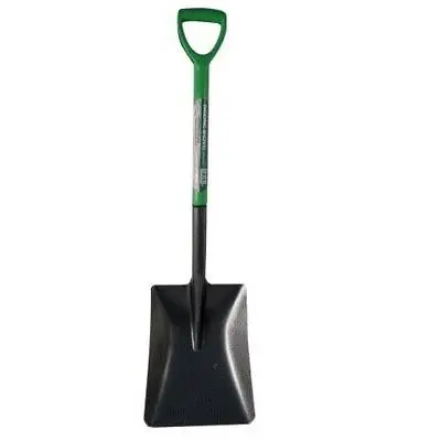 Builders Shovel Heavy Duty Square Mouth Spade Gardening Builders Steel 70193C 1