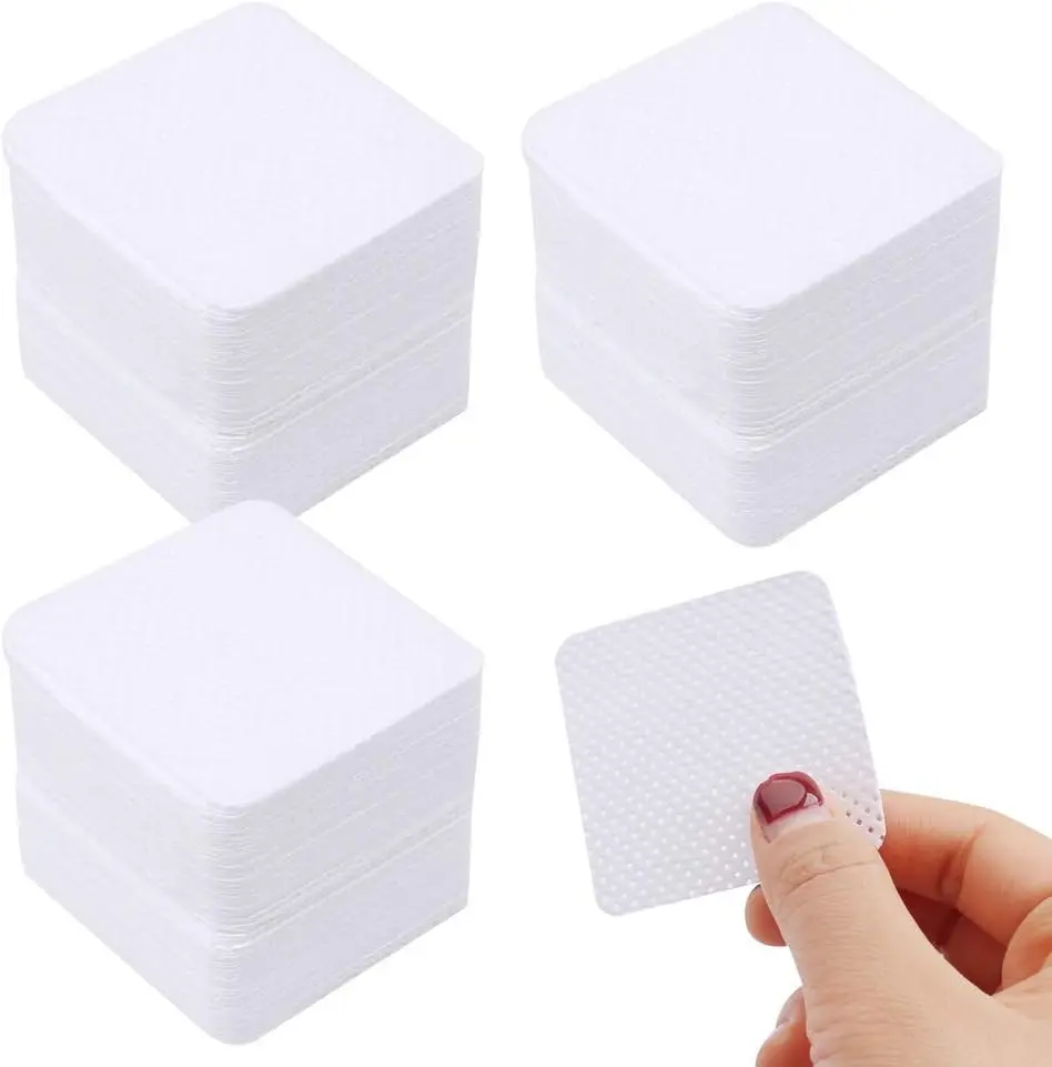 300 Pcs Lint Free Wipes for Nails, Nail Wipe Pads Manicure