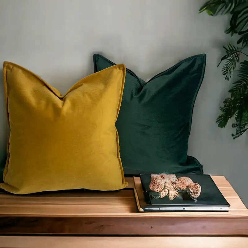 Plush Velvet Cushion covers pillow case for your Sofa  Bedroom,Home and Hotel. Velvet Cushions, Handmade cushions,Pillow case 2