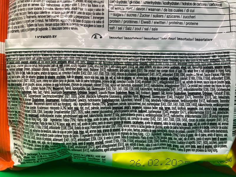 Nissin Deme Ramen Hokkaido Miso Tonkotsu Flavour Instant Noodles 100g Salt Flour Food Traditional 2