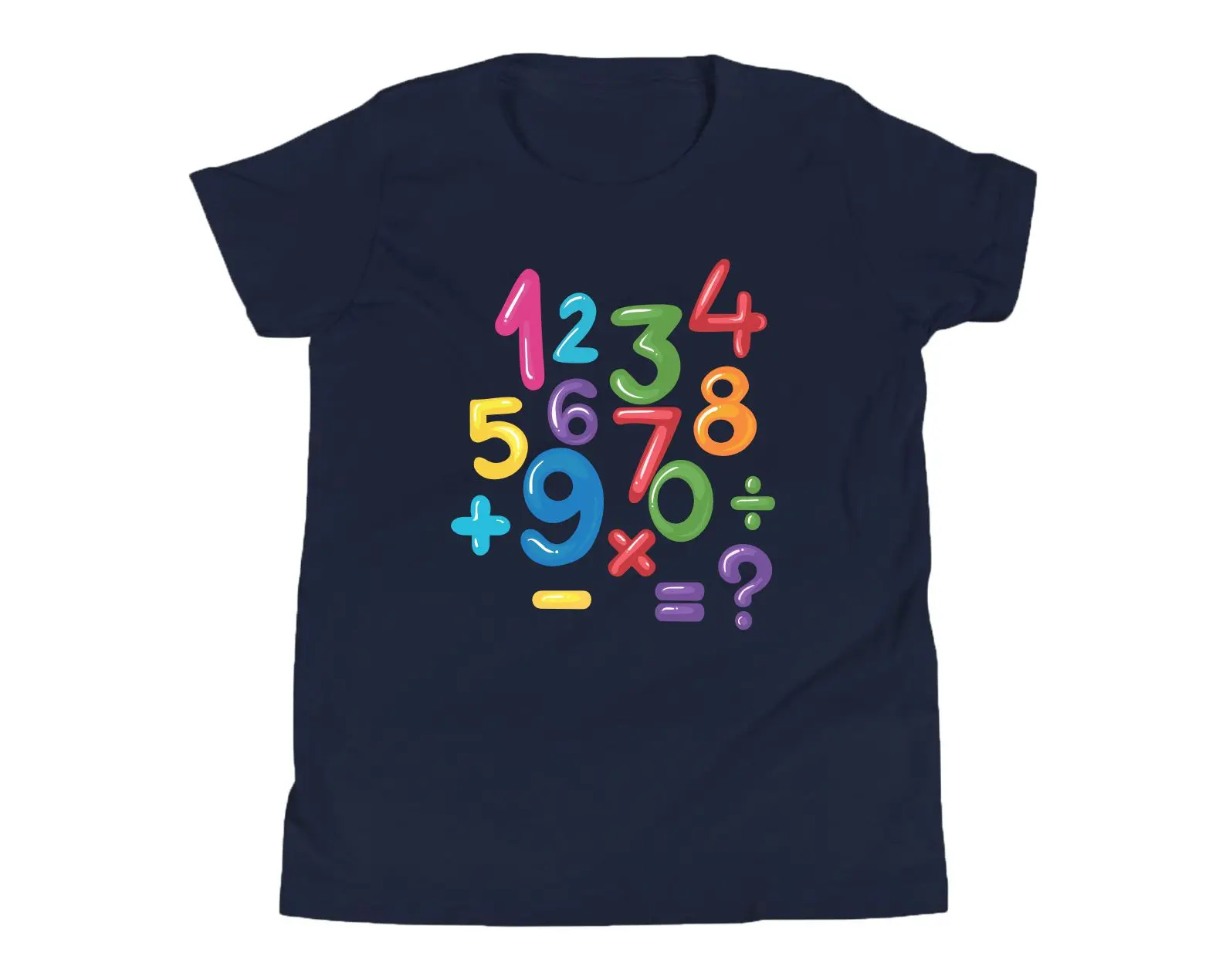 Maths Day T Shirt Numbers Day School Party Kids Adults Cotton Tee