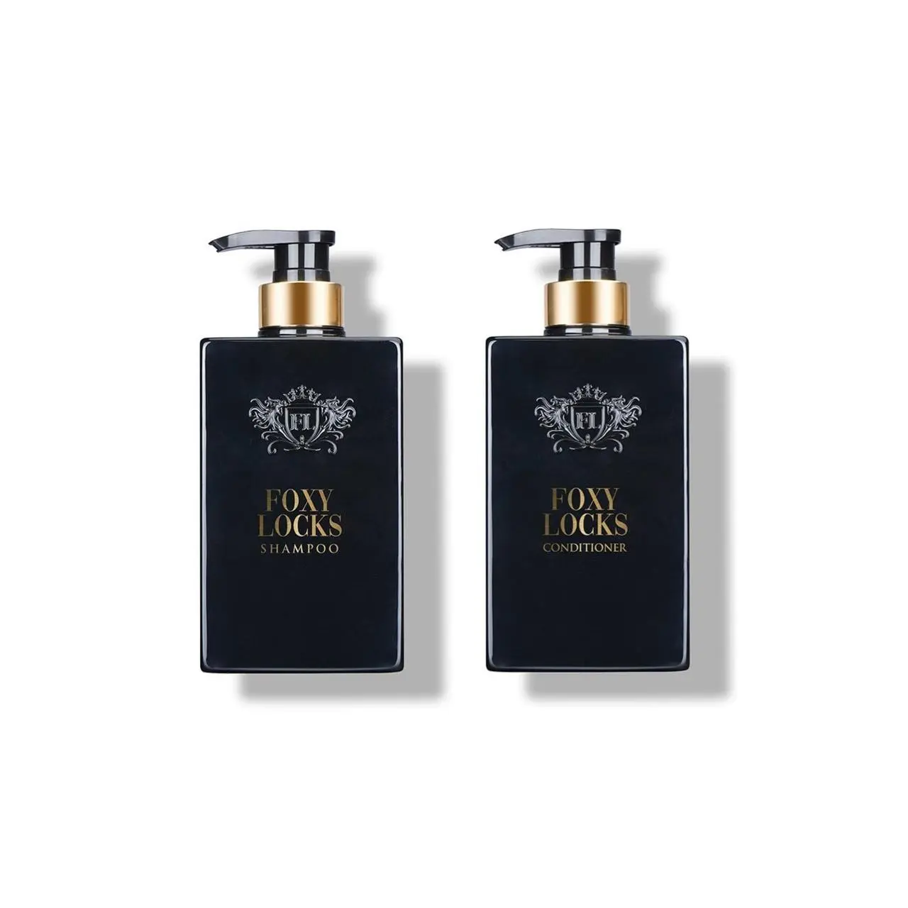 Foxy Locks Luxury Duo Shampoo + Conditioner - Infused with Argan Oil 500ml - Haircare, Daily