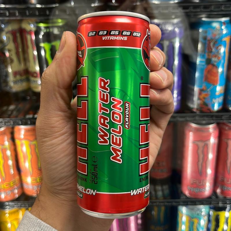HELL ENERGY WATERMELON 250ml Can 2