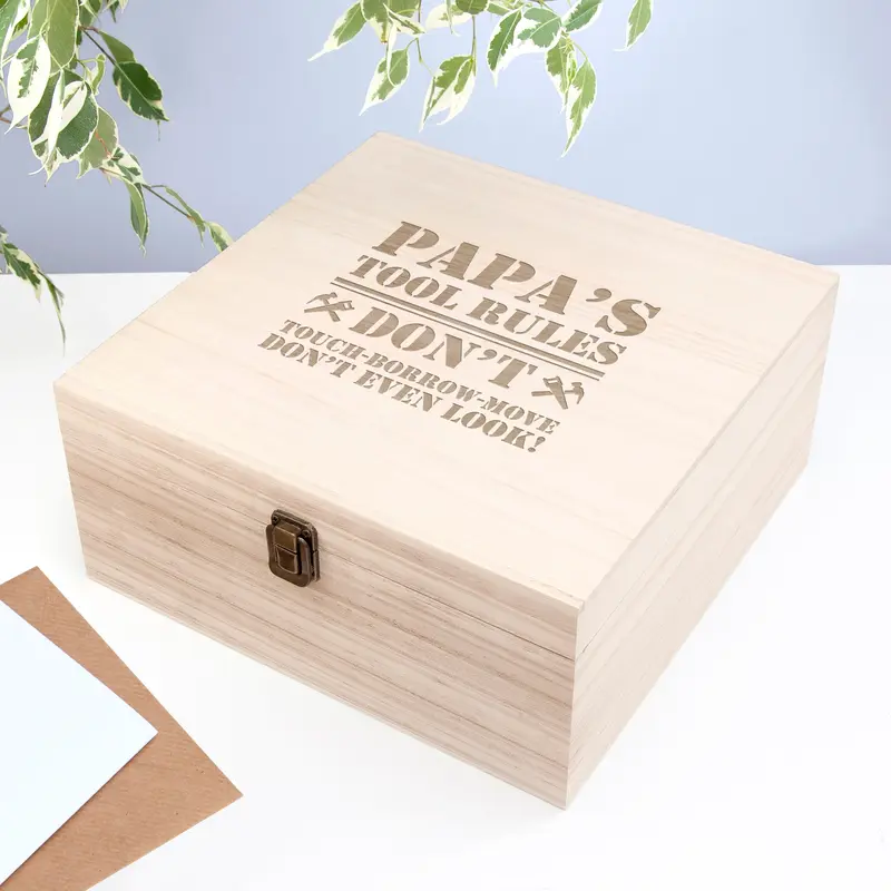 Personalised His Tools His Rules Tool Box 1