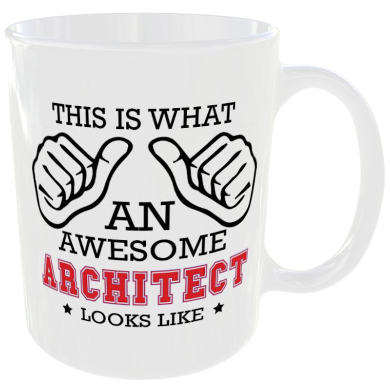 This is what an awesome Architect looks like - gift mug 2
