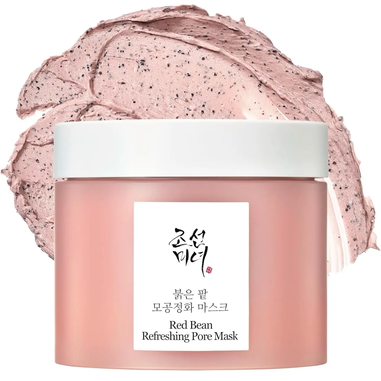 Beauty of Joseon Red Bean Pore Refreshing Mask Mud Cream Hydrating Wash Off Pack, Pore Cleansing Exfoliator, Korean Skin Care for Men and Women 140ml, 4.73 fl.oz