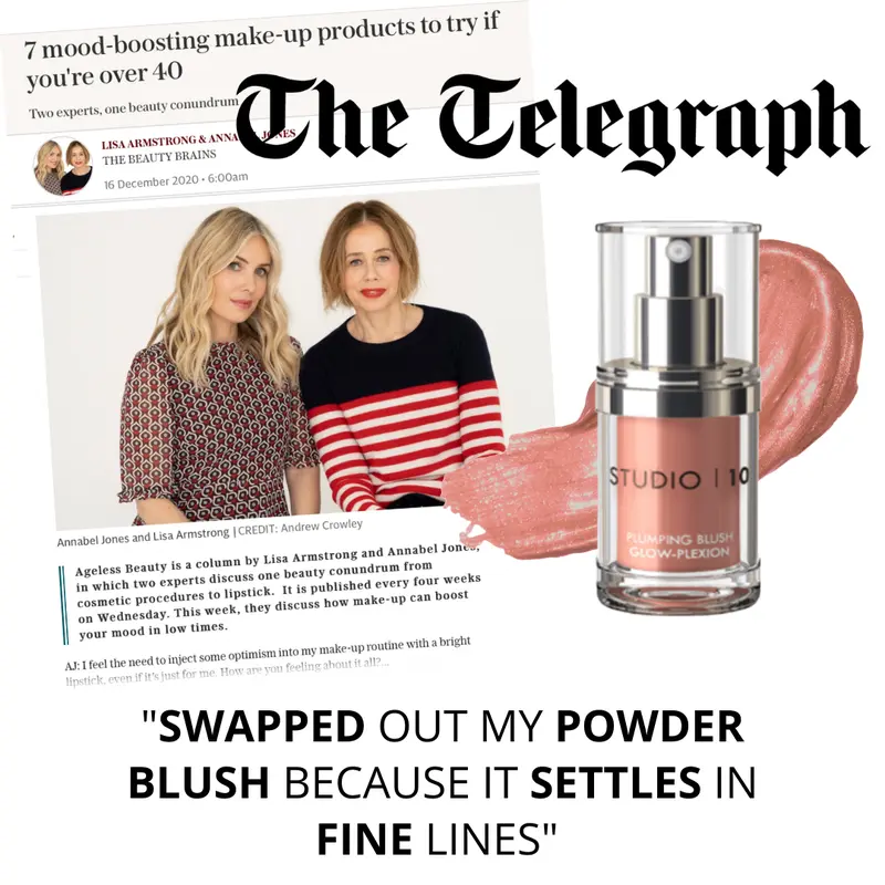 Plumping Blush Glow-plexion by Studio 10 |  Glow | Brightening | Radiance Boost | Makeup 4