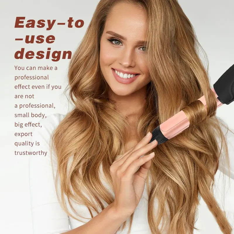 【￡10.99 for 2 weeks】【Free Shipping with £20+】【Linda UK】2 IN 1 Hair Straightener &  Curling stick,  zero damage hair# 2