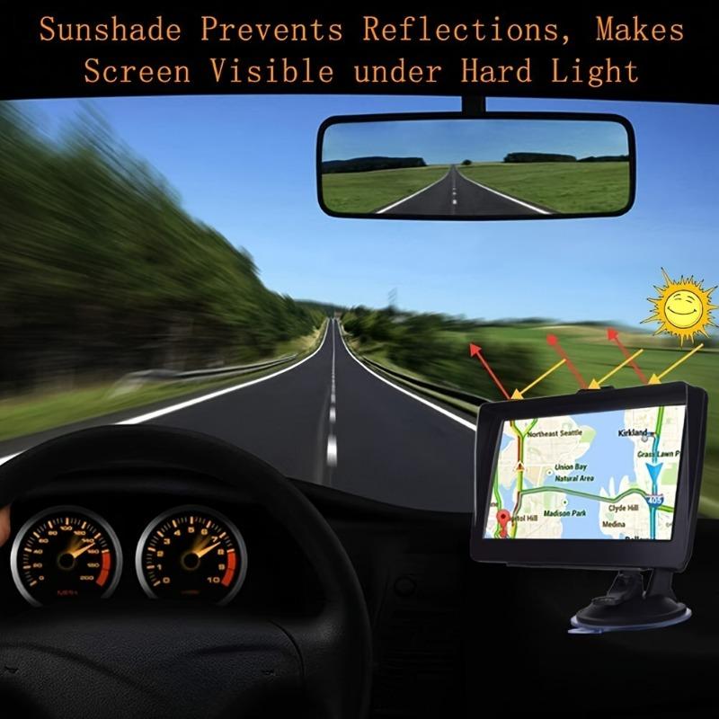 7-inch Touchscreen Car Navigator - HD GPS With Entertainment And RDS Traffic Updates, 256MB+8GB System Navigation Car Truck GPS Navigator 7
