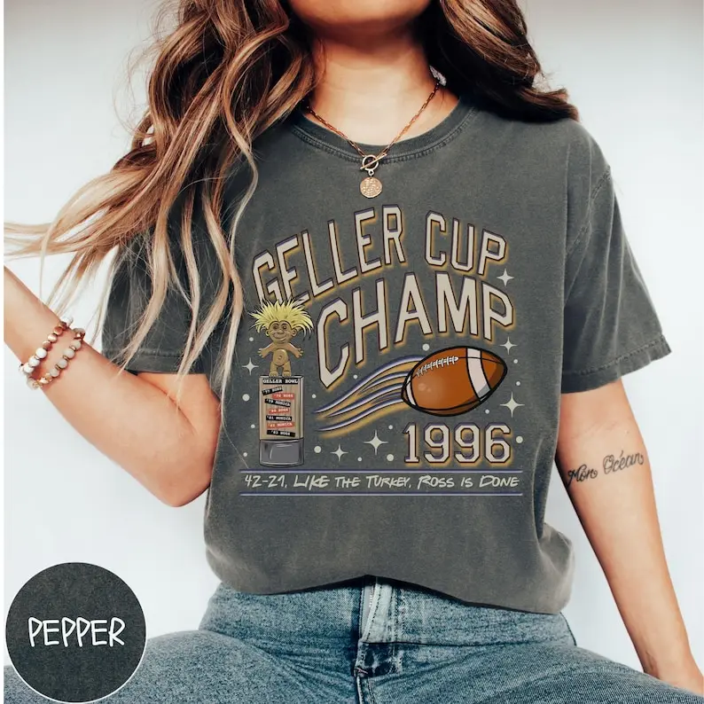 Thanksgiving Geller Bowl Shirt, Geller Cup T-shirt Gift, Friends Thanksgiving Sweatshirt, Unisex Christmas Gift Sweater Cotton Polyester