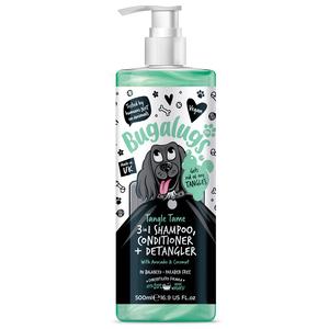 Bugalugs 3 in 1 Shampoo, Conditioner + Detangler for dogs - Avocado & Coconut scented
