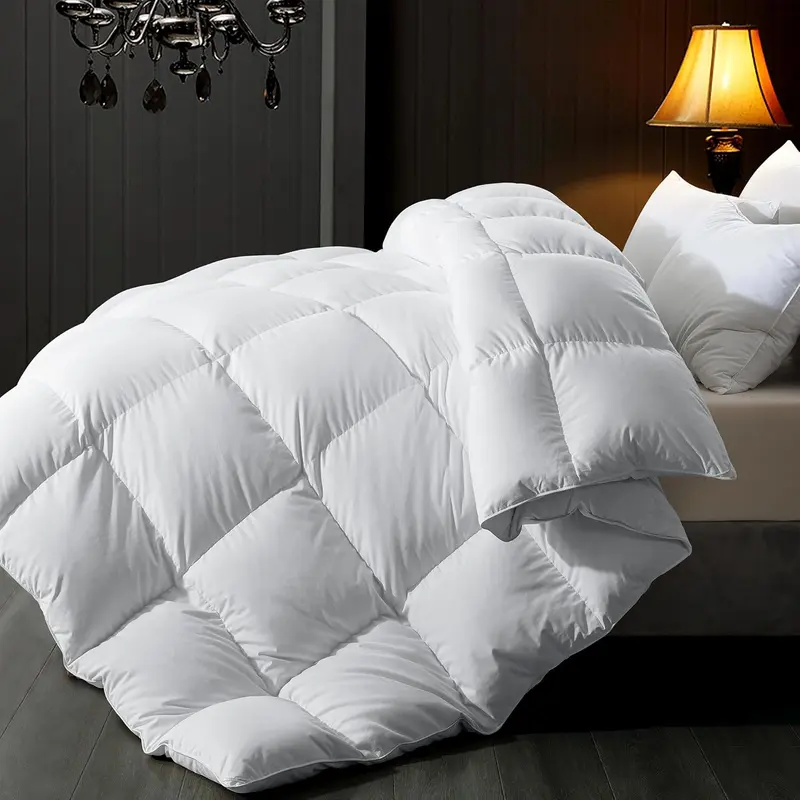 Duvet 13.5 Tog- Premium Duvet Double Bed- Super Quality Double Quilt for Year-Round Comfort - Soft Touch Cover, Hypoallergenic, Machine Washable 1