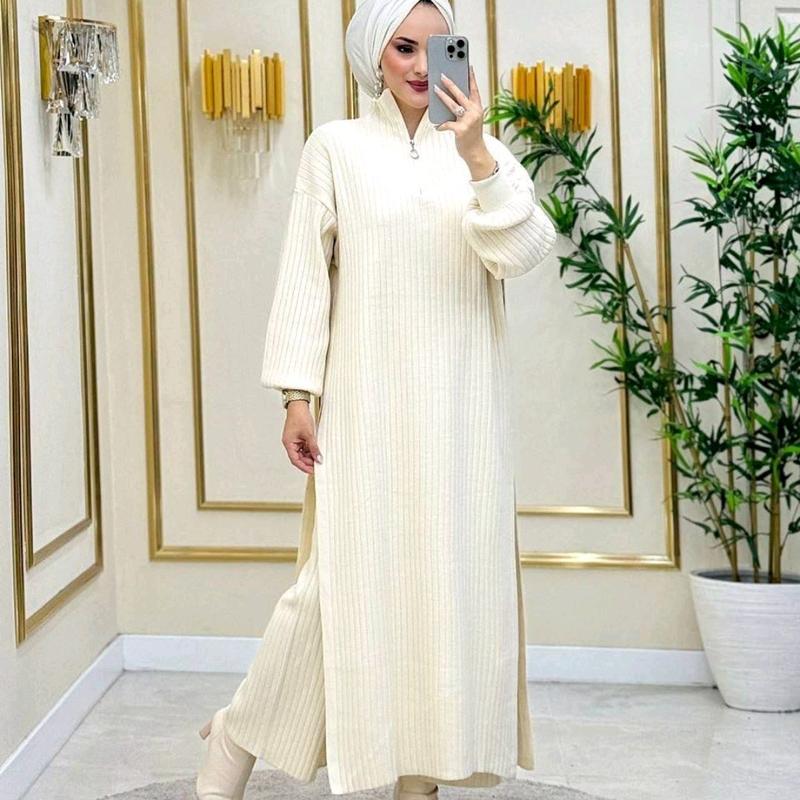 quarter zip co ord modest women wear 1