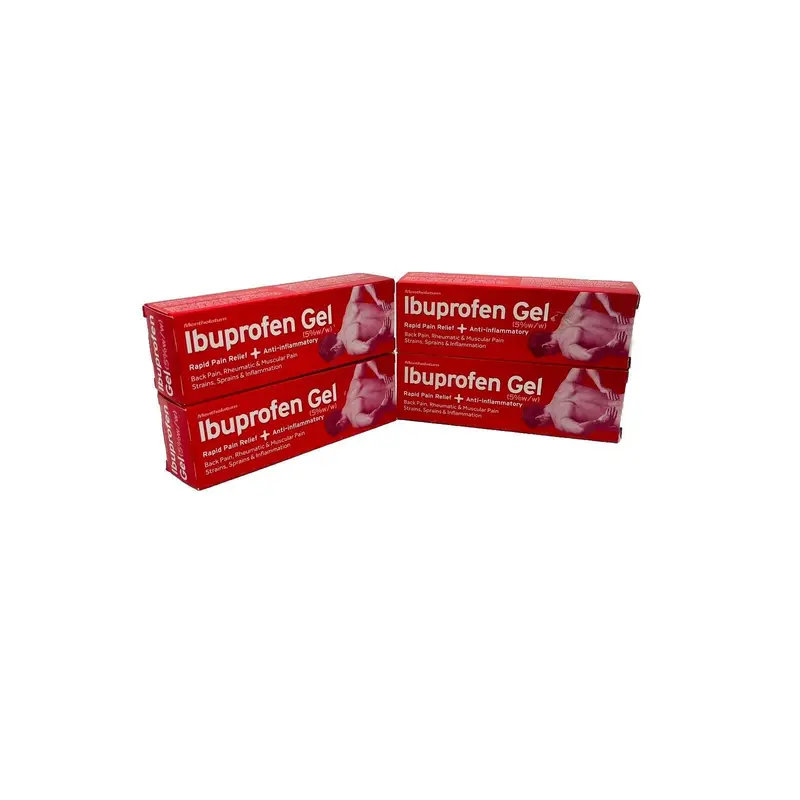 Ibuprofen Gel 50g (pack Of 4) 1