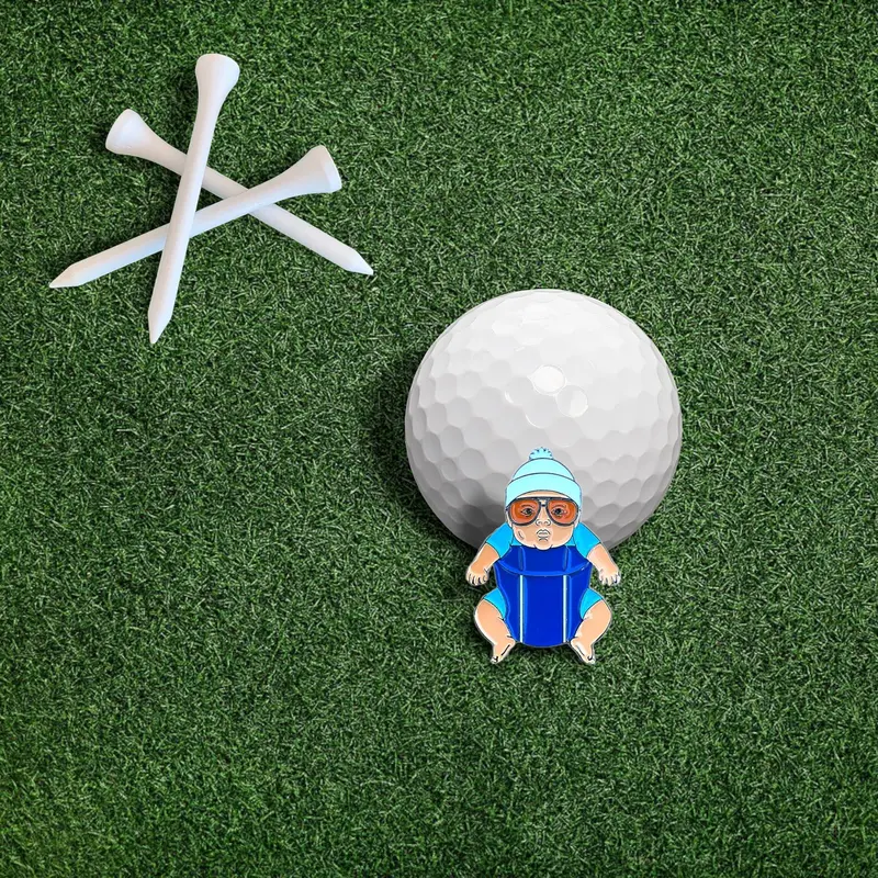 Divot/Pitch Repair Tool and Ball Marker Set - Alan & Baby Carlos 3