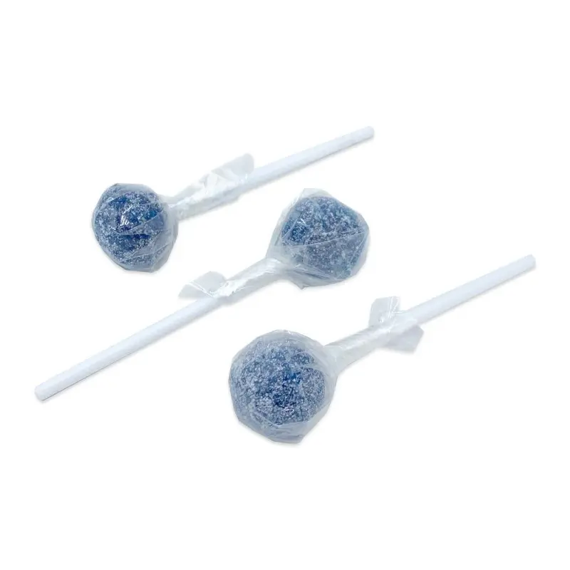 10 x Fizzy blue lollies, TEN LOLLIES, tongue painters lollipop, vegan, gluten free, dairy free, gelatine free, blue raspberry lollipop Dairy Free 5