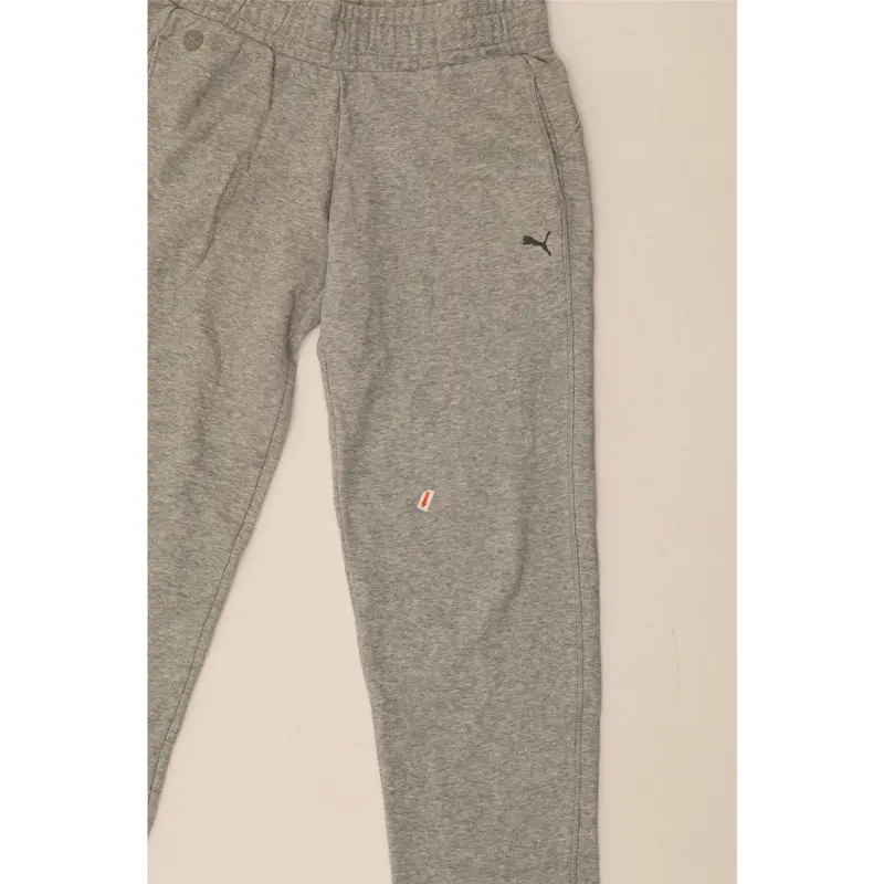 Pre-Owned Vintage PUMA Womens Tracksuit Trousers Joggers UK 12 Medium Grey Cotton 3