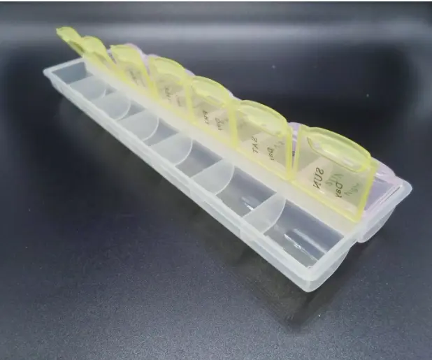 7 DAY PILL BOX MEDICINE TABLET DISPENSER ORGANISER STORAGE CASE DAY/NIGHT 3