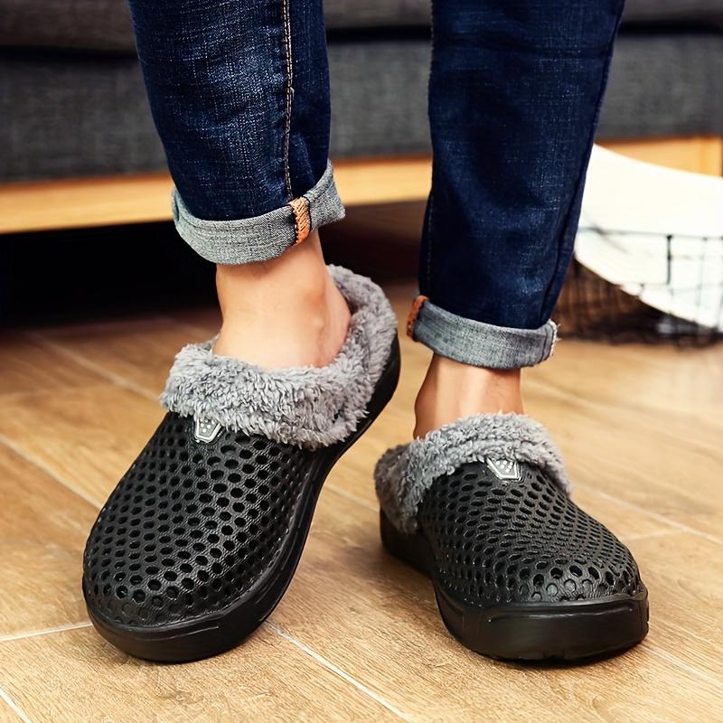 Women's Winter Warm Clogs With Fleece Lining, Comfortable & Fashionable Outwear Non-slip Slippers 2
