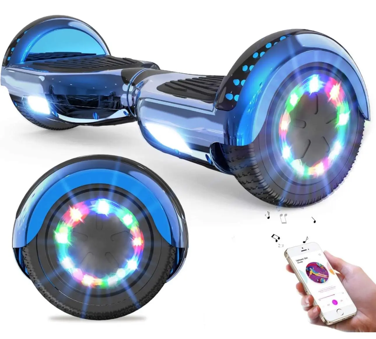Hoverboards,Hoverboards for kids,Hoverboards with Bluetooth Speaker,Strong Dual Motor,LED lights,Best Choice for kids