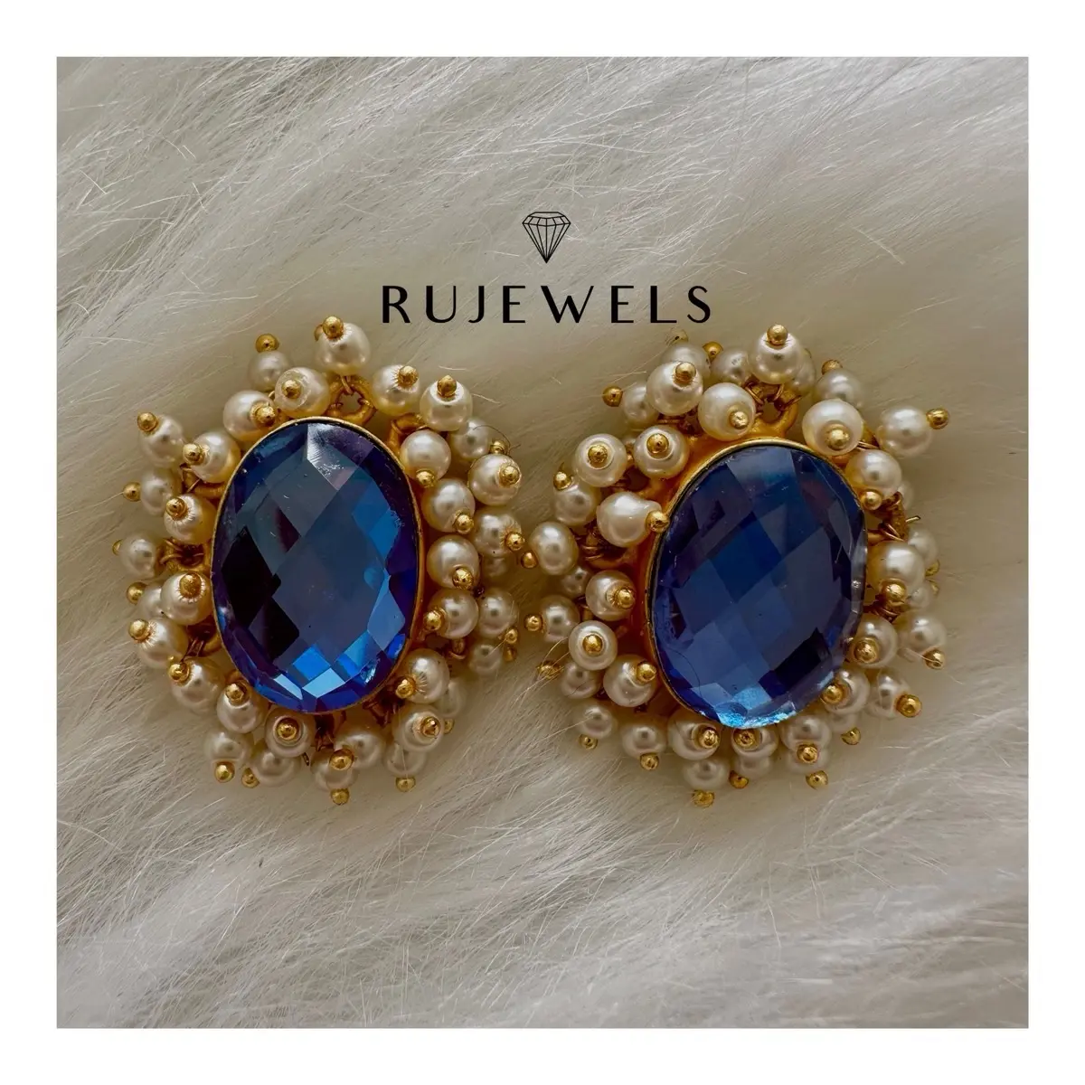 Blue Cobalt Studs