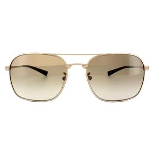 Police Sunglasses S8952 Rival 1 648X Polished Gold Brown Gradient for Male - Mens Sunglasses - Menswear