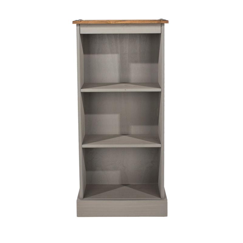 Dark Wood Finish Bookcase with Adjustable Shelves - 3 Colours Available 4