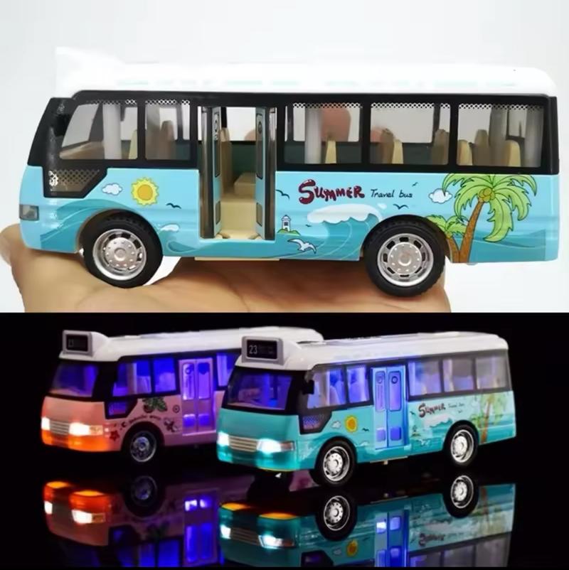 Product Introduction of The City Express Bus Diecast Toy is perfect for kids who love vehicles! This durable, colorful bus features a pull-back function for endless playtime fun. With realistic details and smooth-rolling wheels, it brings city adventures to life. rc cars 8