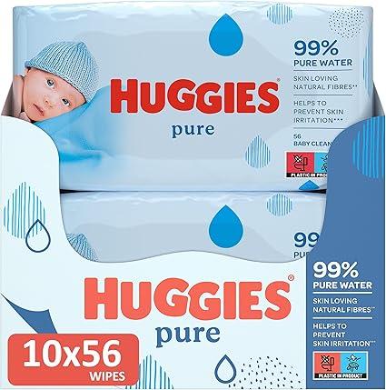 Product Introduction of Baby Wipes - Pack of 10 (10 x 56 Packs, Total 560 Wipes) 9
