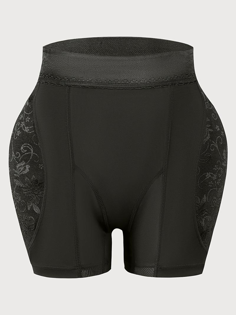 Product Introduction of Ladies' Shaping Shorts with Fake Buttocks for Enhancing Curves, High-Waisted Tummy Control Underwear with Removable Sponge Pads, Comfortable Body-Shaping Bodysuit for a Slim And Attractive Figure. 1