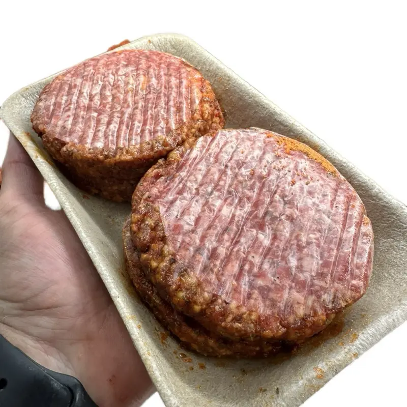 Minted lamb burgers 4 in a pack 110grams per burger