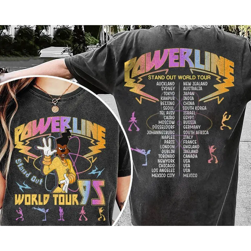 Stand Out Tee, Powerline 95 Shirt, Trip T-shirt Gildan Heavy Cotton
