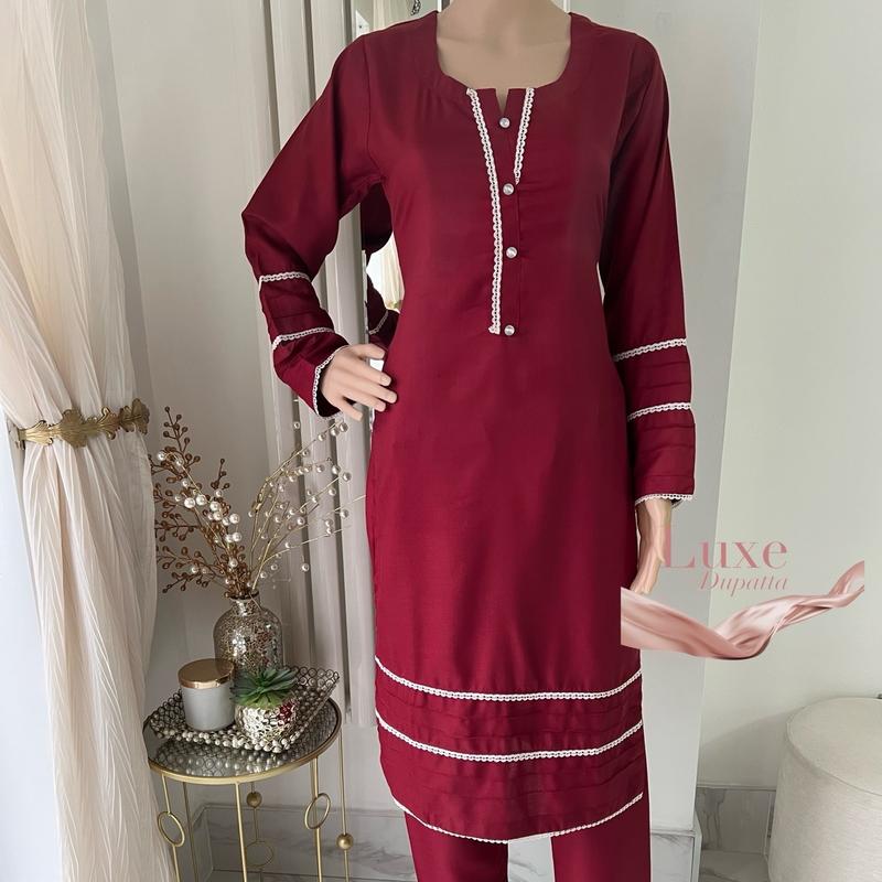 2 piece Dhanak winter wear 4