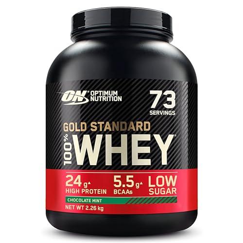 Optimum Nutrition Gold Standard 100% Whey Protein, Muscle Building Powder With Naturally Occurring Glutamine and BCAA Amino Acids, Chocolate Peanut Butter Flavour, 71 Servings, 2.27 kg 8