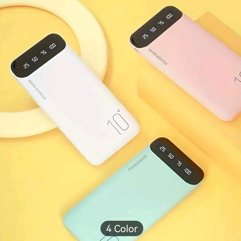 10000mAh Power Bank for Phone and Electronics Accessories Charging 5