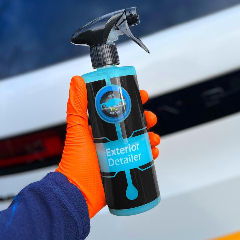 Tino Exterior Detailer – Advanced Shine & Protection Formula, Hydrophobic, Streak-Free, Easy to Use, All-In-One Gloss Enhancer for Car Paintwork & Exterior Surfaces 4