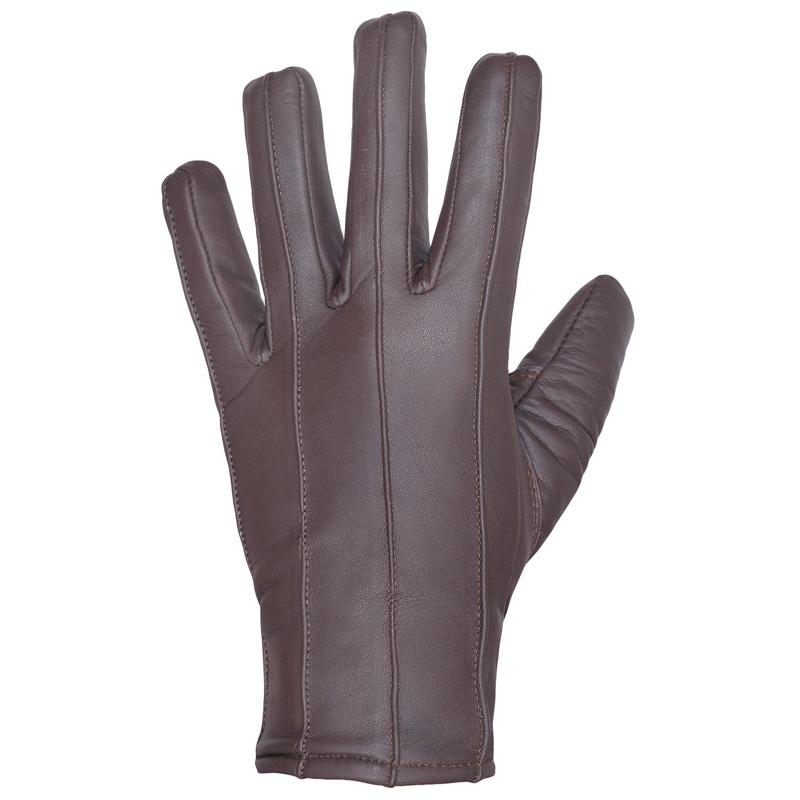 Mens Leather Gloves soft feel fully lined fleece winter warm outdoor walking new 7