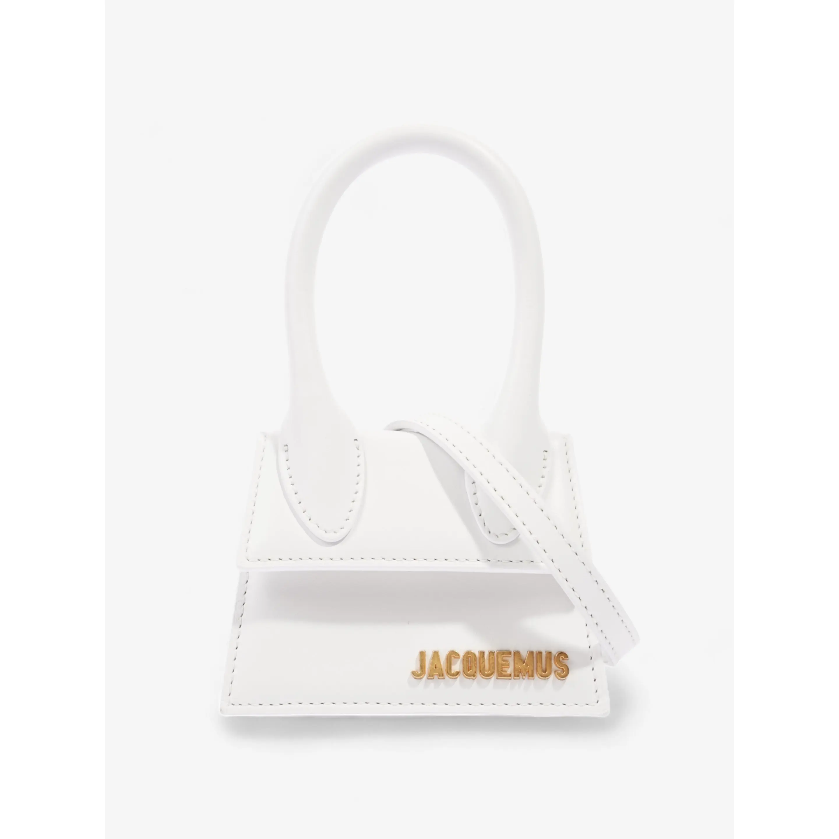 Preowned Jacquemus Le Chiquito White Leather Mini